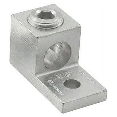 Ilsco TA-500 Mechanical Lug  1-Hole  Aluminum  (1) 4 AWG - 500 MCM CU/AL