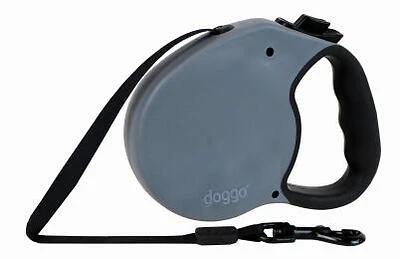 Pet Adventures Worldwide 224042 13 ft. Gray Small Retractable Leash