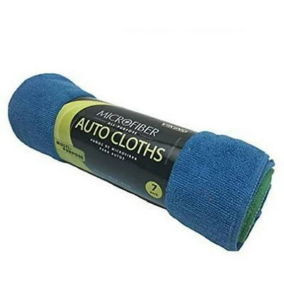 Viking Premium Microfiber Car Detailing Cloths – 7 Pack
