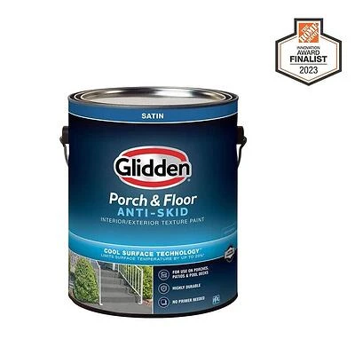 1 Gal. Base 2 Textured Satin Interior/Exterior Anti-Skid Porch and Floor Paint