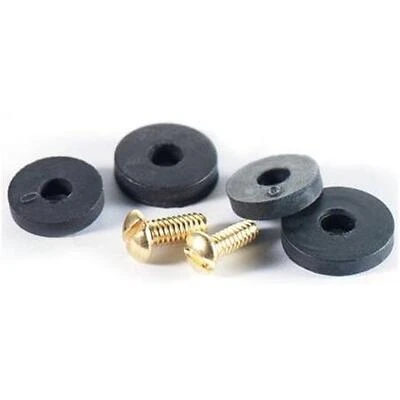 Waxman Consumer Group 7515100LF Low Lead Flat Neoprene Washers and Screws