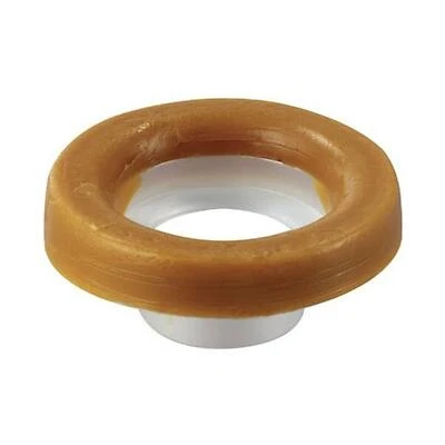 Waxman Toilet Wax Ring with Solid Brass Bolts
