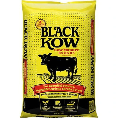 Black Kow All-Natural Cow Manure Plant Fertilizer  1CF