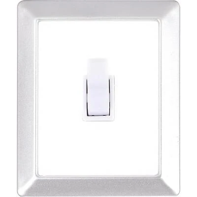 Pinegreen Lighting CL-SWL100N Brushed Nickel 100 Lumens Battery Powered Switch Light- 3AAA