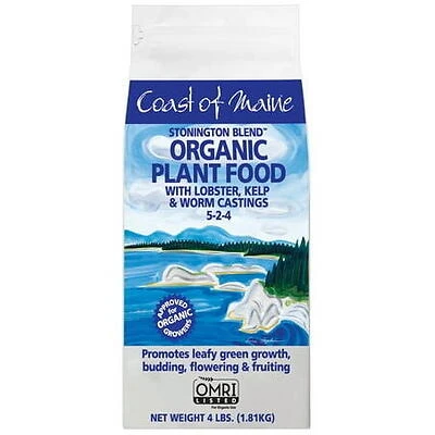 Coast of Maine Stonington Blend Granular Plant Food, 4 lb