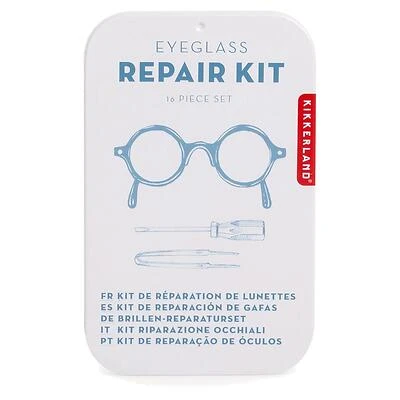 Kikkerland CD133 Eyeglass Repair Kit, 13-Piece Set