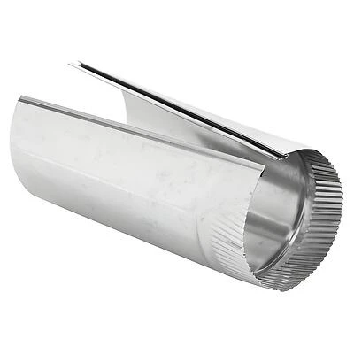 6X24In 30Ga Galvanized Pipe  By Gray Metal Products: (Pack Of 10)