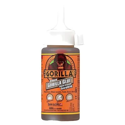Gorilla 50004A Original Glue, Waterproof & Expanding, 4 oz.
