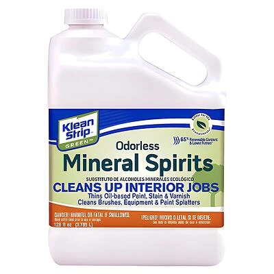 Klean Strip GKGO75CA Green Odorless Mineral Spirits, 1 Gallon