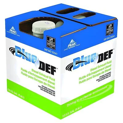 Peak DEF002 Blue Diesel Exhaust Fluid, 2.5 Gallons
