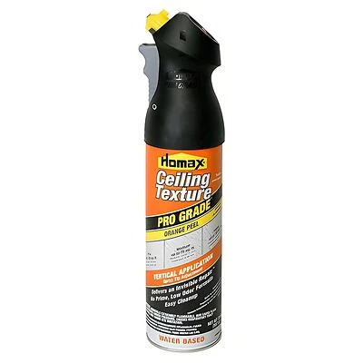 Homax 4692 Pro Grade Flat White Orange Peel Ceiling Texture Spray, 20 Oz
