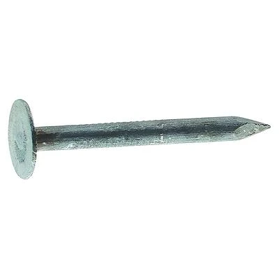 Grip-Rite 114EGRFG5 1-1/4 In. Electro-Galvanized Steel Roofing Nails, 5 Lb Box