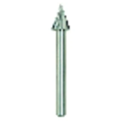 Dremel 125 Cutter, 1/4 in Dia, 1-1/2 in L, 1/8 in Dia Shank, HSS