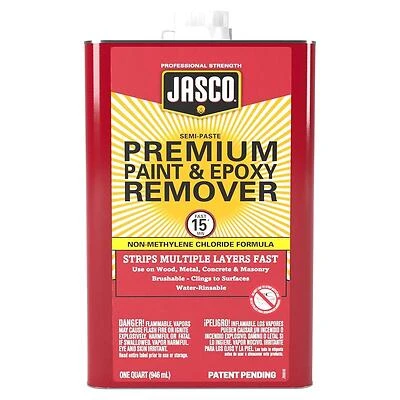 Jasco QJPR501 Premium Paint & Epoxy Remover, Non-Methylene Chloride, Qt.