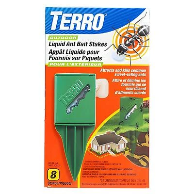 8pk Liquid Ant Bait Stakes T1813