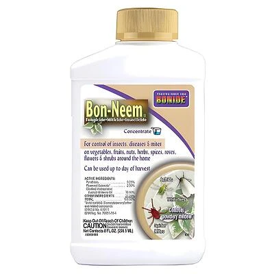 Bonide Captain Jack's Neem Max B70 Neem Oil Spray Concentrate, 16 Oz.