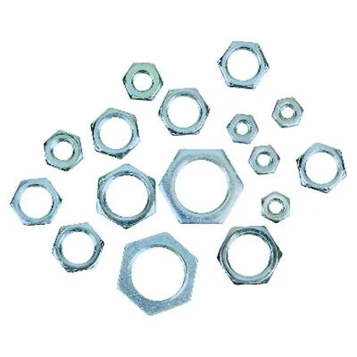 Jandorf 60167 Hex Nut Assortment, Steel