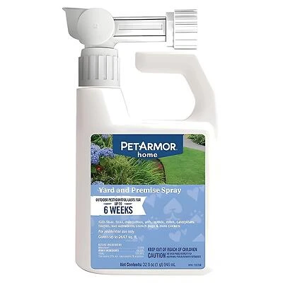 PetArmor 183096 Home Yard and Premise Flea & Tick Spray, 32 oz.
