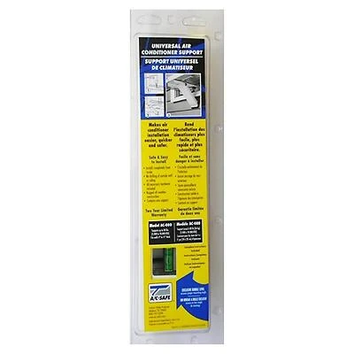 AC-Safe A/C-080 White Steel Support Bracket, Up To 80 Lbs