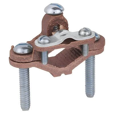 Halex 36020 2 Inch Brs Heavy Duty Ground Clamp