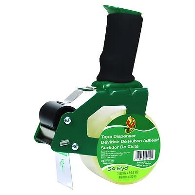 Duck 669332 Tape Dispenser, 1.88 In. Max Tape Width, Clear