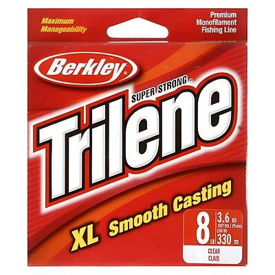 Berkley 4475-6339 Trilene XL Fishing Line, Clear, 8-Lb Test, 330-Yds