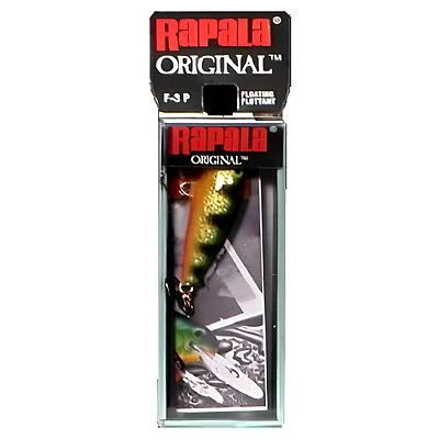 Rapala Original Floating F05S Fishing Lure, Silver, 2-Hook
