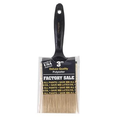 Wooster P3973-3 Paint Brush, Polyester, 3-In., Wall Handle