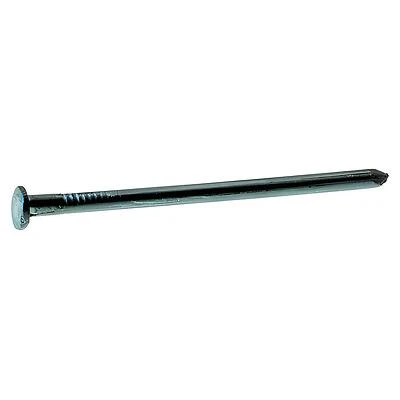 Grip-Rite 4C1 4D 1-1/2 In. Common Bright Steel Nails, Flat Head, 1 Lb Box