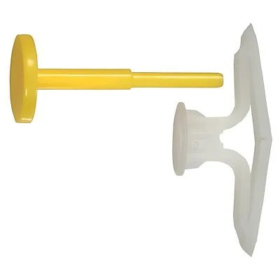 2-Pack  5/8 to 3/4-Inch Toggle Bolt with Screw & Installation Pin