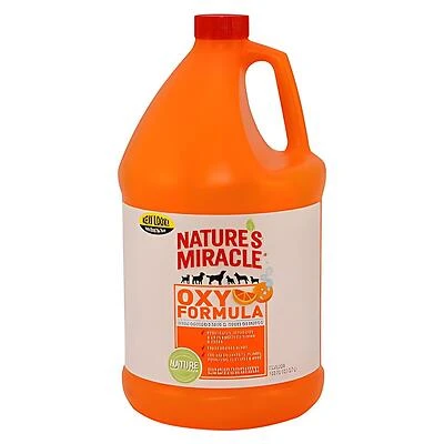 Nature's Miracle P-98171 Stain & Odor Remover, Orange Oxy, 1-Gal.