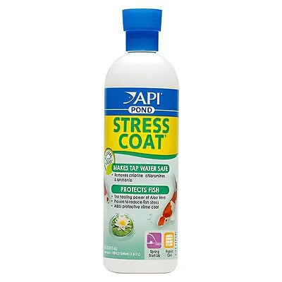 API 140B Pond Stress Coat Water Conditioner, 16 oz.