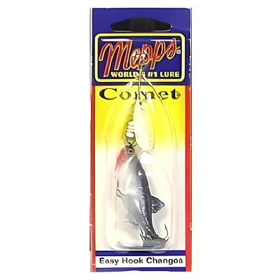 Mepps Comet Mino Fishing Lure, Silver/Gold, 1/4 oz