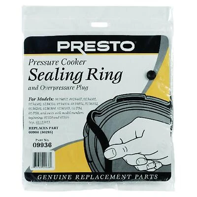 Presto 09936 Pressure Cooker Sealing Ring, Automatic Air Vent