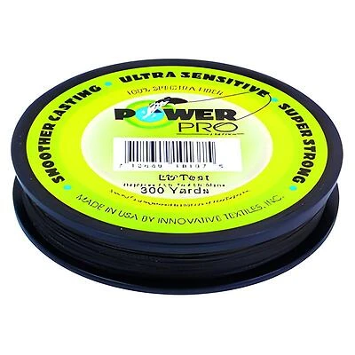 Power Pro 21100400300E Braided Fishing Line, Moss Green, 40 Lb., 300 Yd.