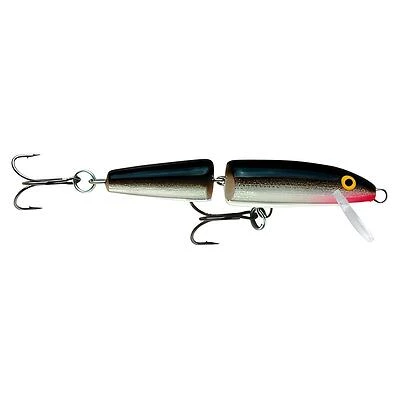 Rapala J07S Jointed Floating Minnow Fishing Lure, Silver, 2-3/4 In.