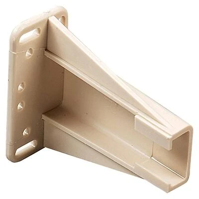 Knape & Vogt 1805-101P Drawer Bracket, Plastic, Epoxy-Coated