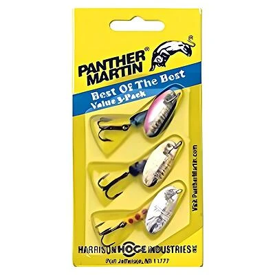 Spinner Fishing Lure Kit, 3-Pk.
