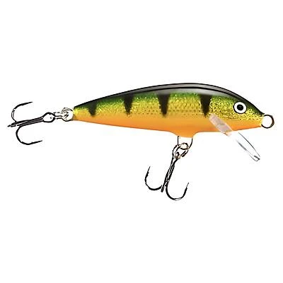 Rapala 0140-2162 Original Floating F09 Fishing Lure, Perch, Balsa Wood