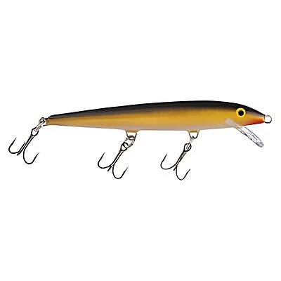 Rapala Fishing Lure, Gold, Floating, Size 11