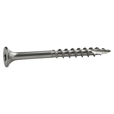 Grip-Rite 5024037 No.8 Wire x 2 in. Star Bugle Head Deck Screws  Silver - 1 lbs - Pack of 128 - Case of 6