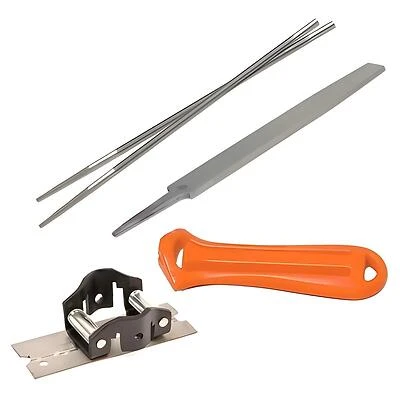 Husqvarna 531300080 Chainsaw Chain File Kit, 3/8 In. Low Profile