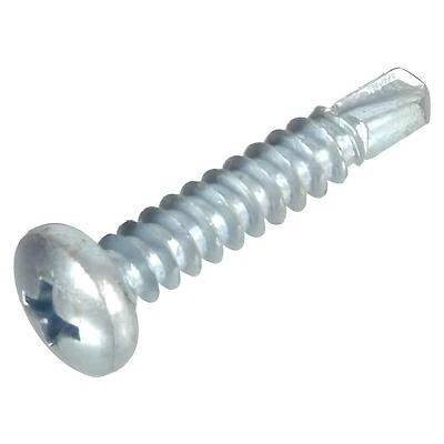 Self-Drilling Screws, Phillips Pan Head, #8-18 x 1/2-In., 100-Pk.
