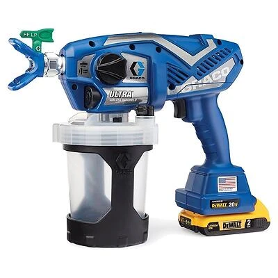 Graco Ultra Cordless 17M363 Handheld Airless Sprayer, 0.016 in Tip