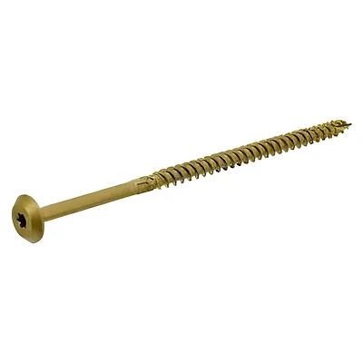 PowerPro Structural Lag Screws, 5/16 In x 6 In, Hex Head