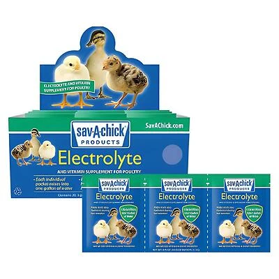 Poultry Electrolyte & Vitamin Supplement, .25-oz.