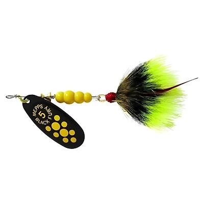 Mepps Black Fury BF4T-FL Spinner Fishing Lure, 1/3 Oz