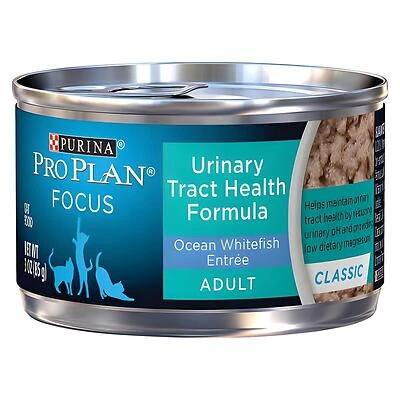 Purina Pro Plan Cat Food, Urinary Tract Health, Ocean Whitefish, 3 Oz Can