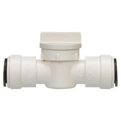Watts 3539-10/P-650 Stop Valve, 1/2 in Connection, CTS, 250 psi Pressure, Plastic Body
