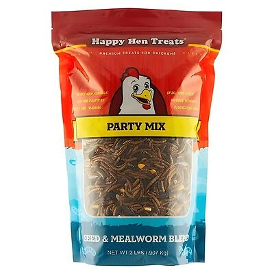 Happy Hen Treats 17010 Poultry Mix, Sunflower & Raisin, 2 Lbs.
